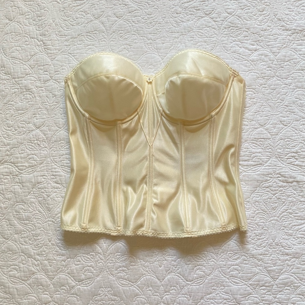 Dominique longline bustier 36D